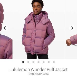 Lululemon wunder puff jacket